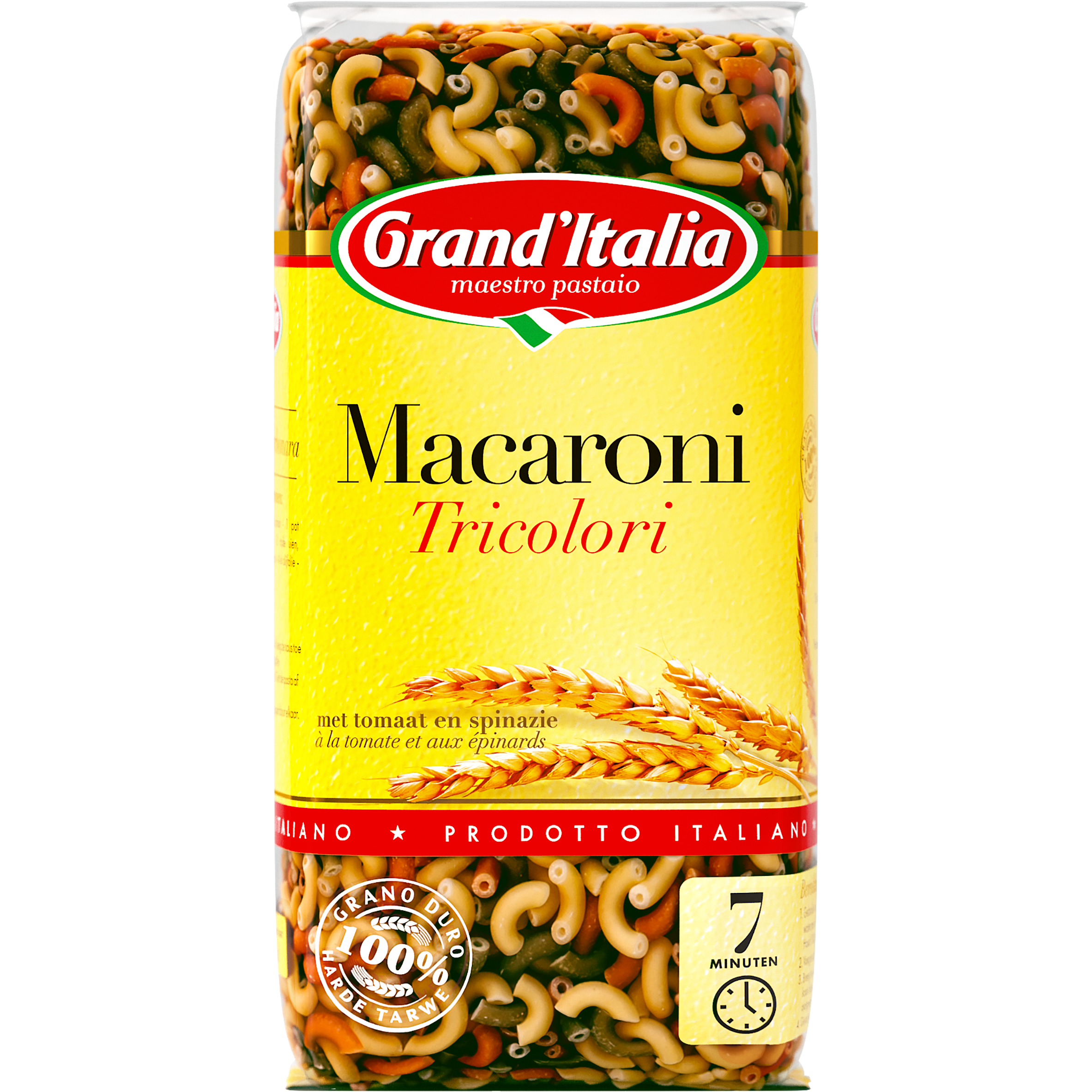 Pasta Macaroni Tricolori 500g Grand'Italia